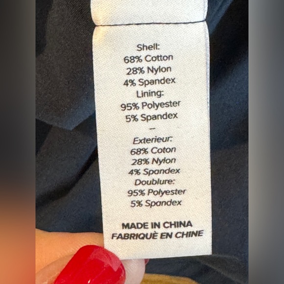 cinq a sept Navy Puff-Sleeve Smocked Mini Dress - Picture 11 of 12